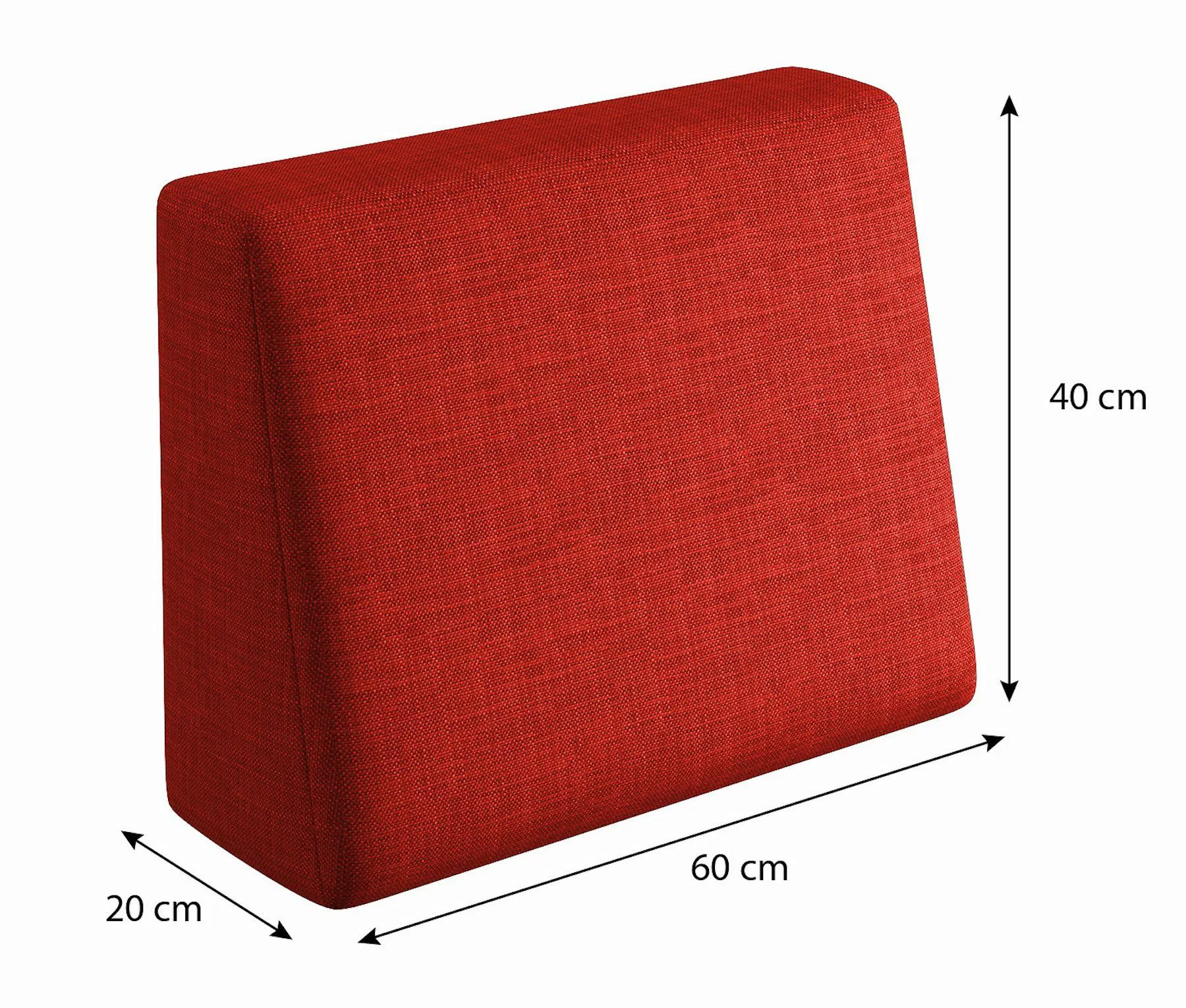 sunnypillow Rückenkissen Palettenkissen mit abnehmbarem Bezug günstig online kaufen