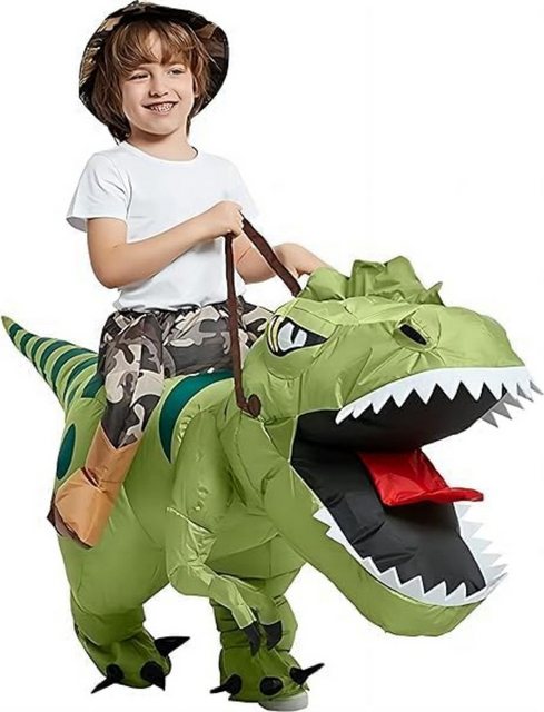 XDOVET Partykleid Aufblasbare Dion Kostüme Aufblasbare Dinosaurier Kostüm günstig online kaufen