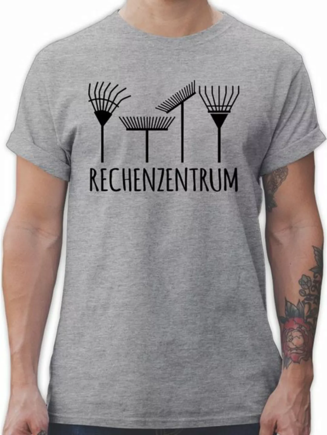 Shirtracer T-Shirt Rechenzentrum - schwarz Hobby Outfit günstig online kaufen