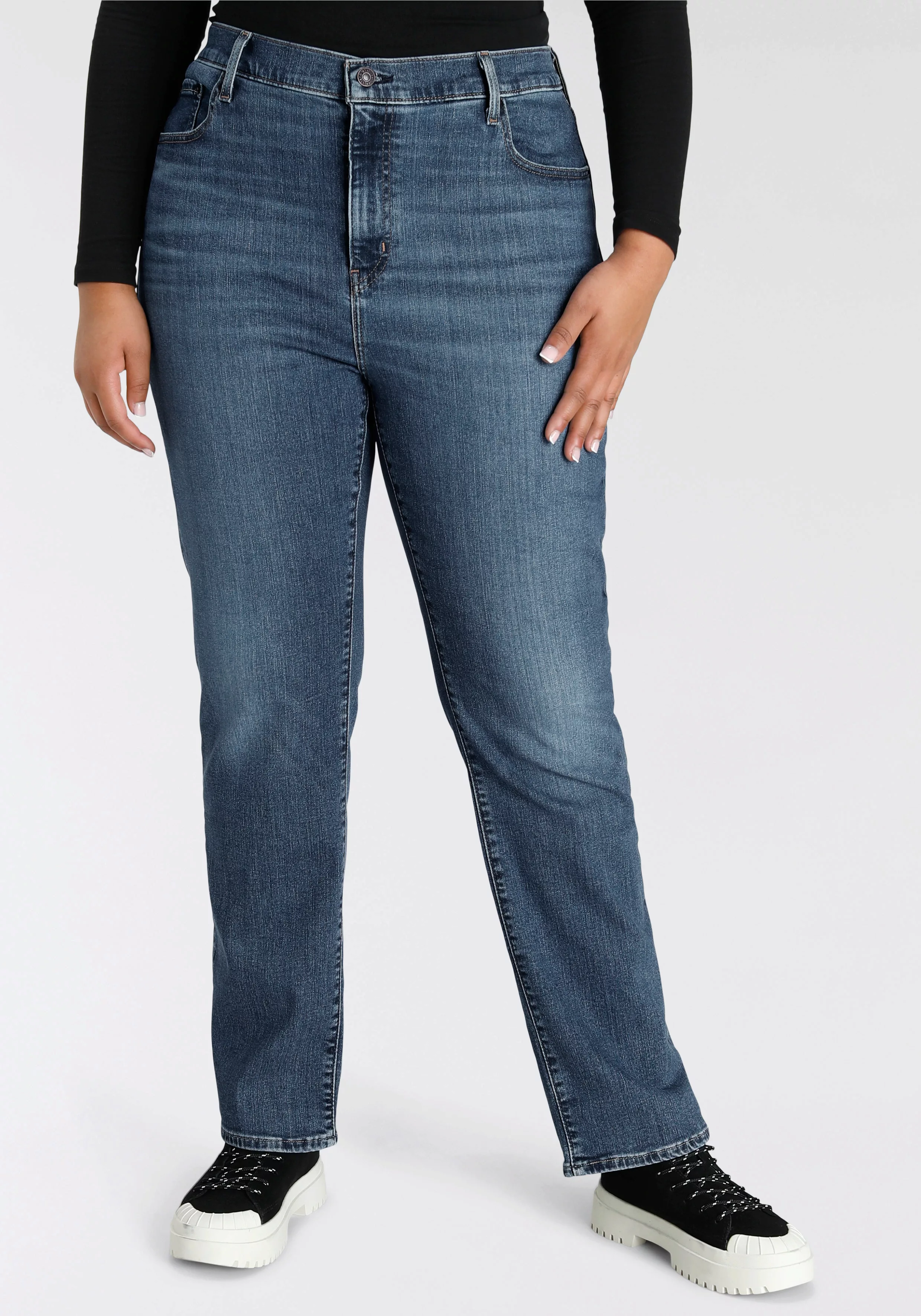 Levi's® Plus Straight-Jeans 724 PL HR STRAIGHT günstig online kaufen