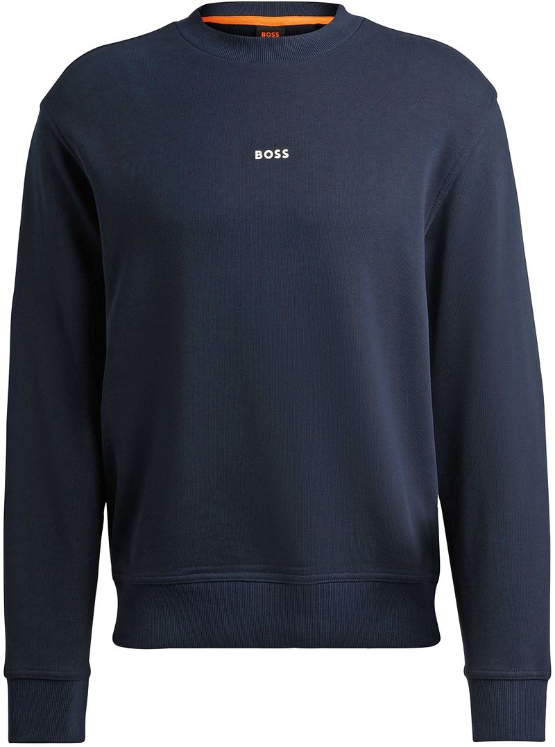 BOSS Pullover WeSmallcrew Navy - Größe L günstig online kaufen