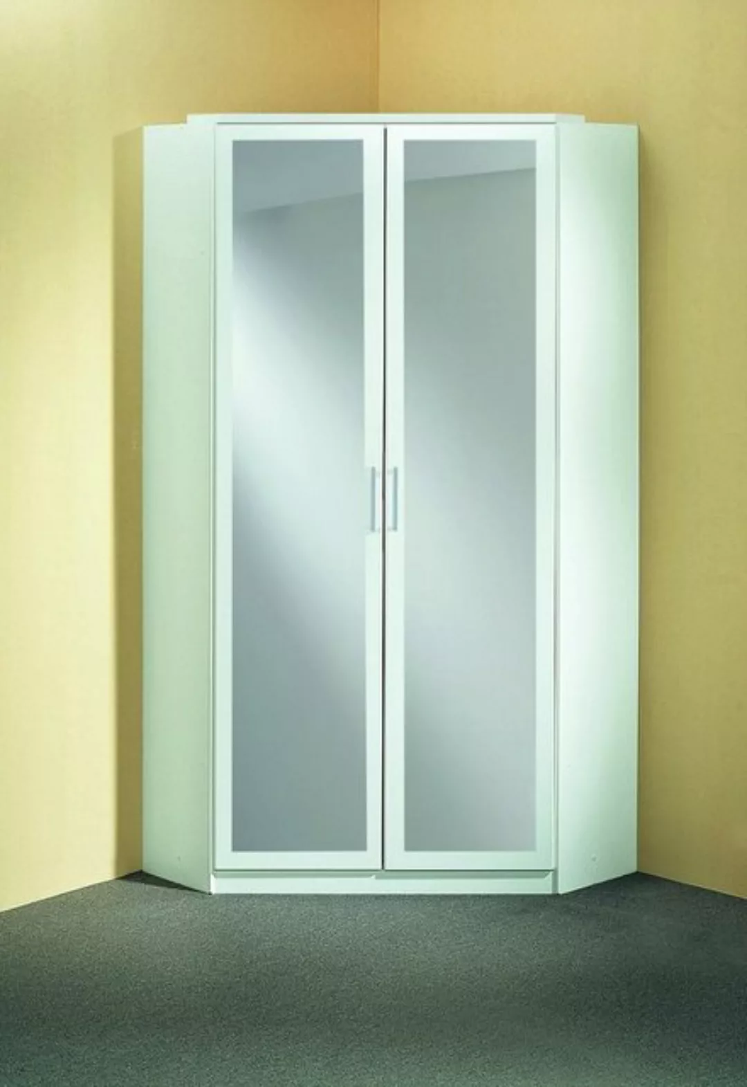 freiraum Kleiderschrank Click (B/H/T: 95x198x95 cm) in Weiß mit 2 Türen und günstig online kaufen