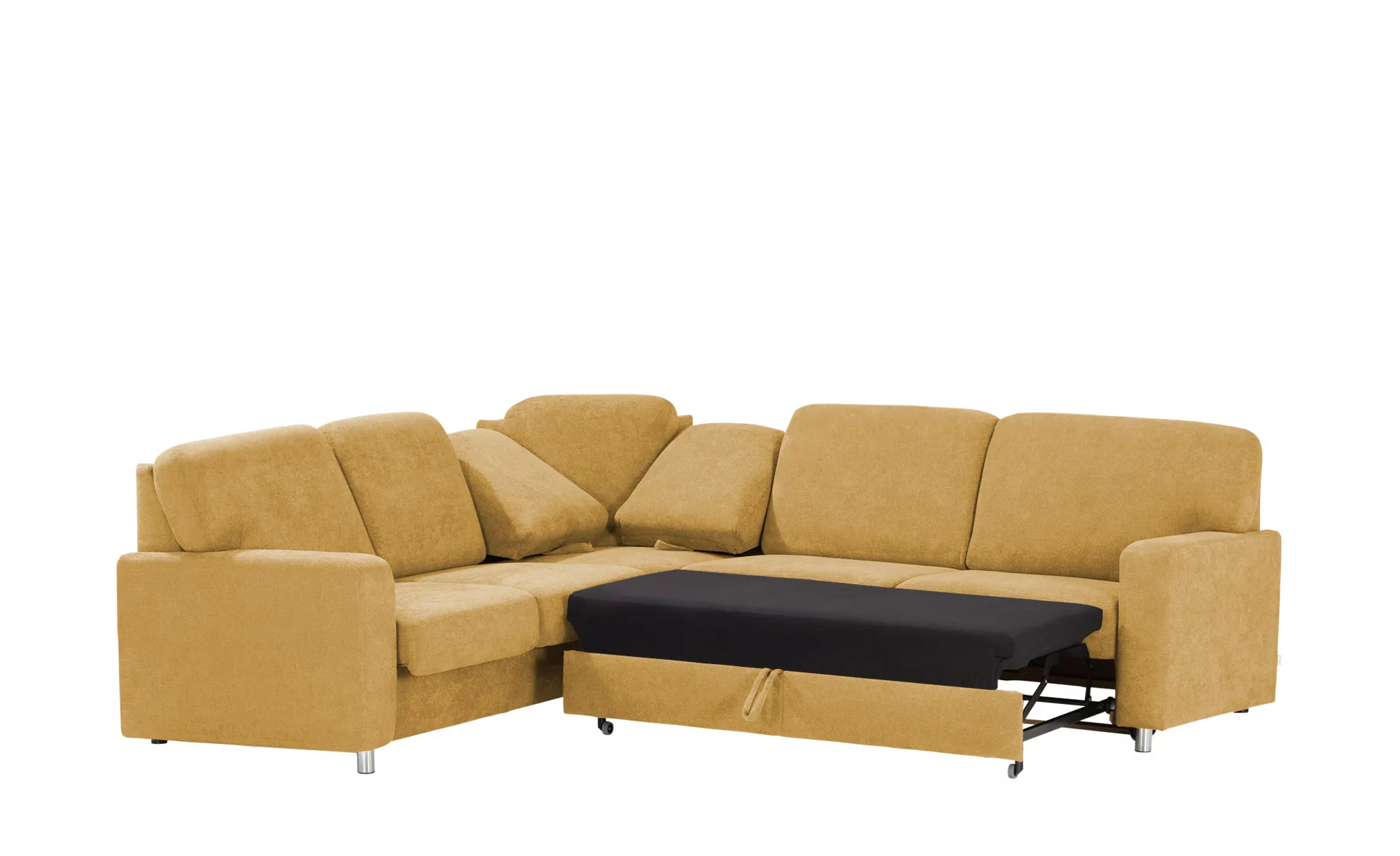 smart Ecksofa  Valencia ¦ gelb ¦ Maße (cm): B: 266 H: 90 T: 236.0 Polstermö günstig online kaufen