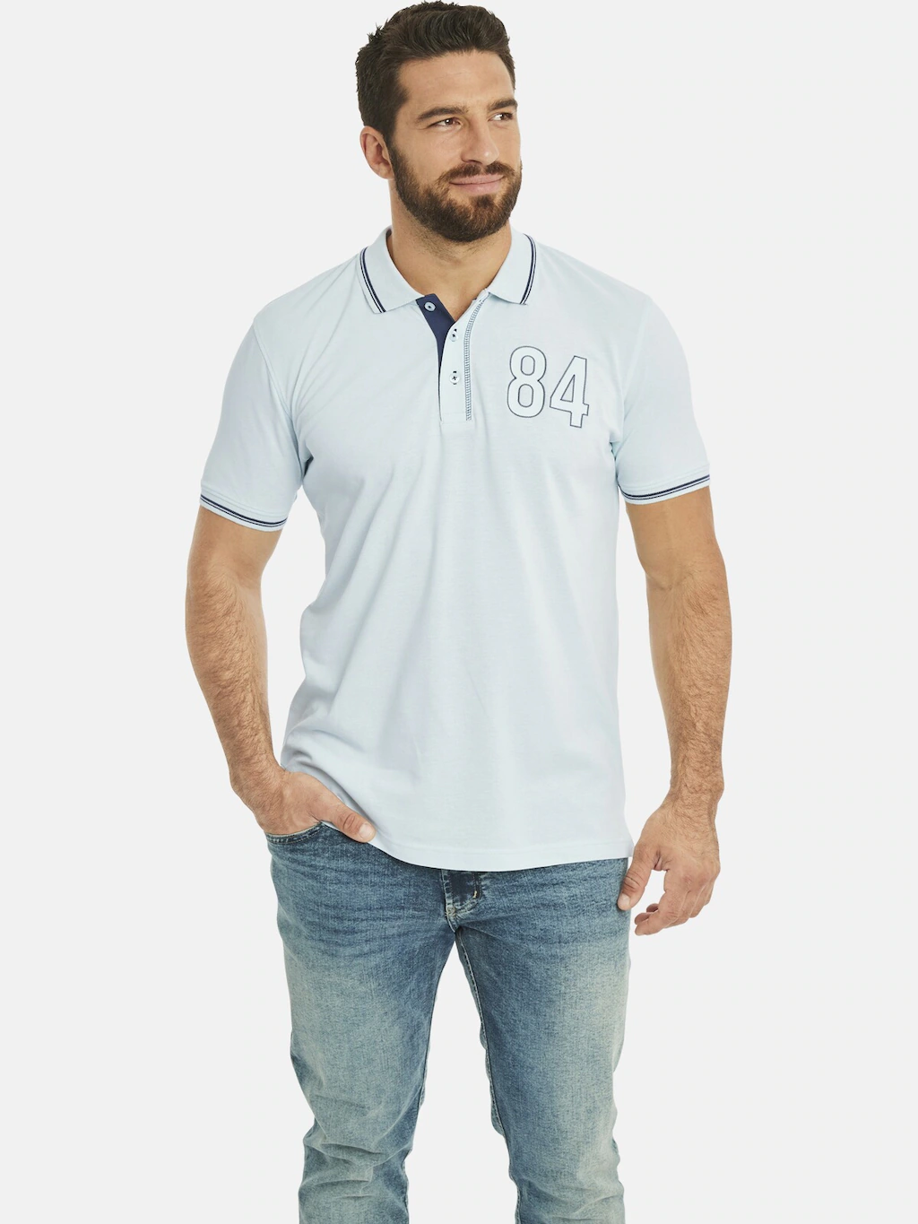 Jan Vanderstorm Poloshirt "Doppelpack Poloshirt BERAU" günstig online kaufen