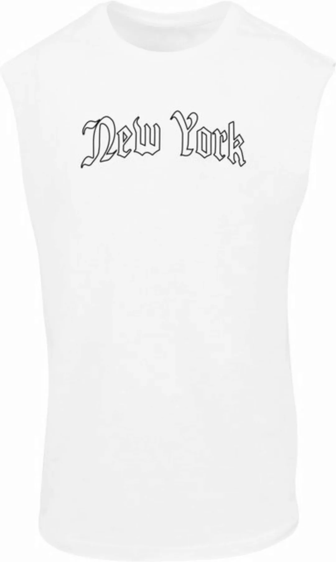 Mister Tee T-Shirt New York Wording Sleeveless Tee günstig online kaufen