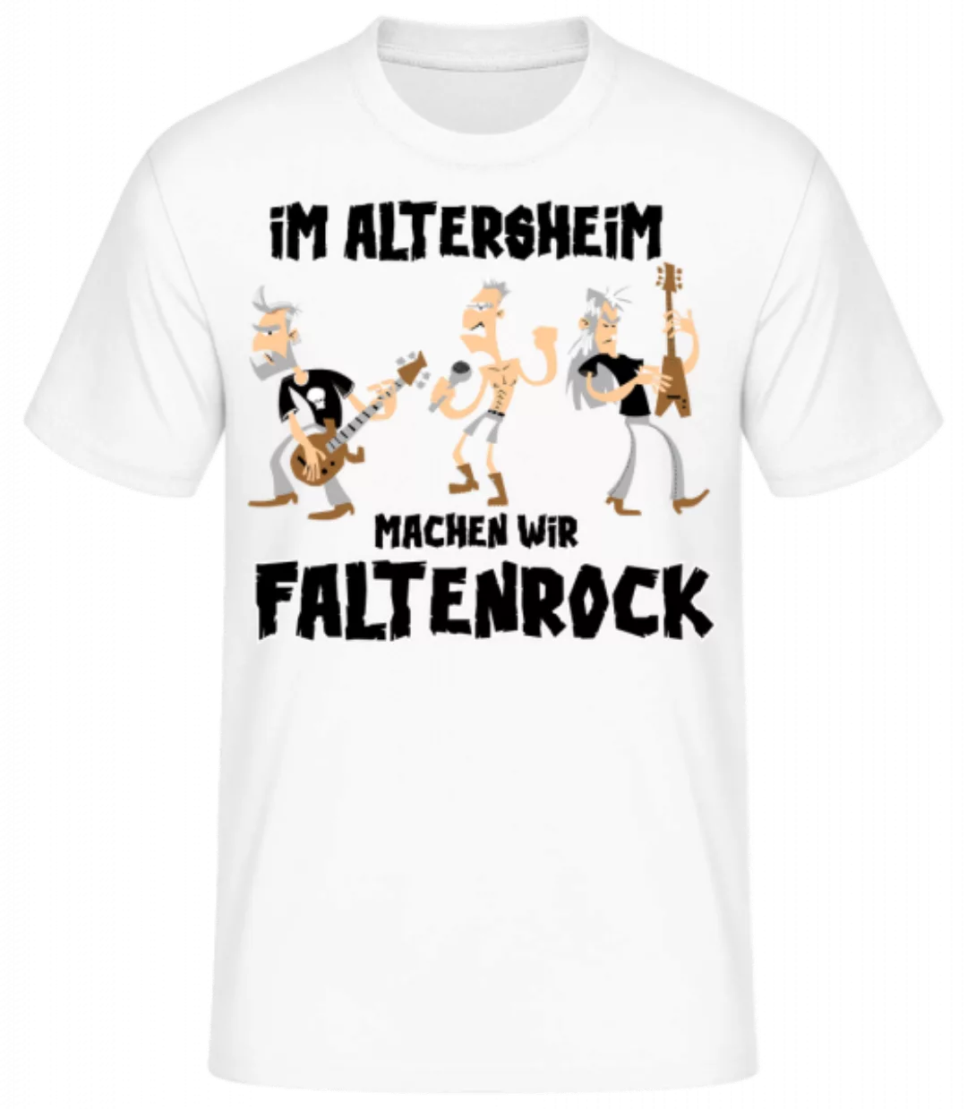 Faltenrock Im Altersheim · Männer Basic T-Shirt günstig online kaufen