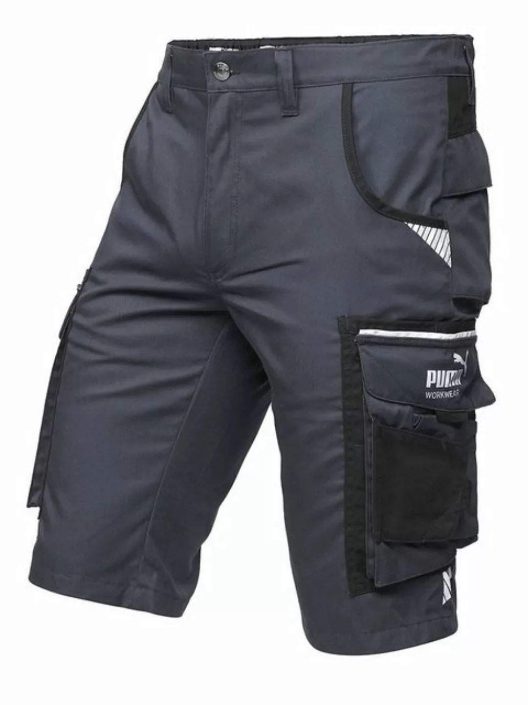 PUMA Workwear Arbeitsshorts PRECISION X mit vielen Taschen und Reflektoren günstig online kaufen