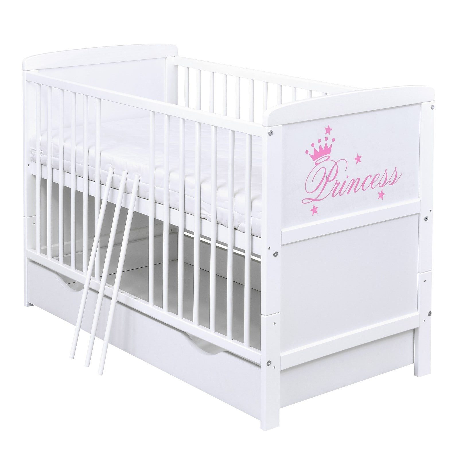Baby-Delux Babybett Natalie Princess Bettkasten, Kinderbett günstig online kaufen