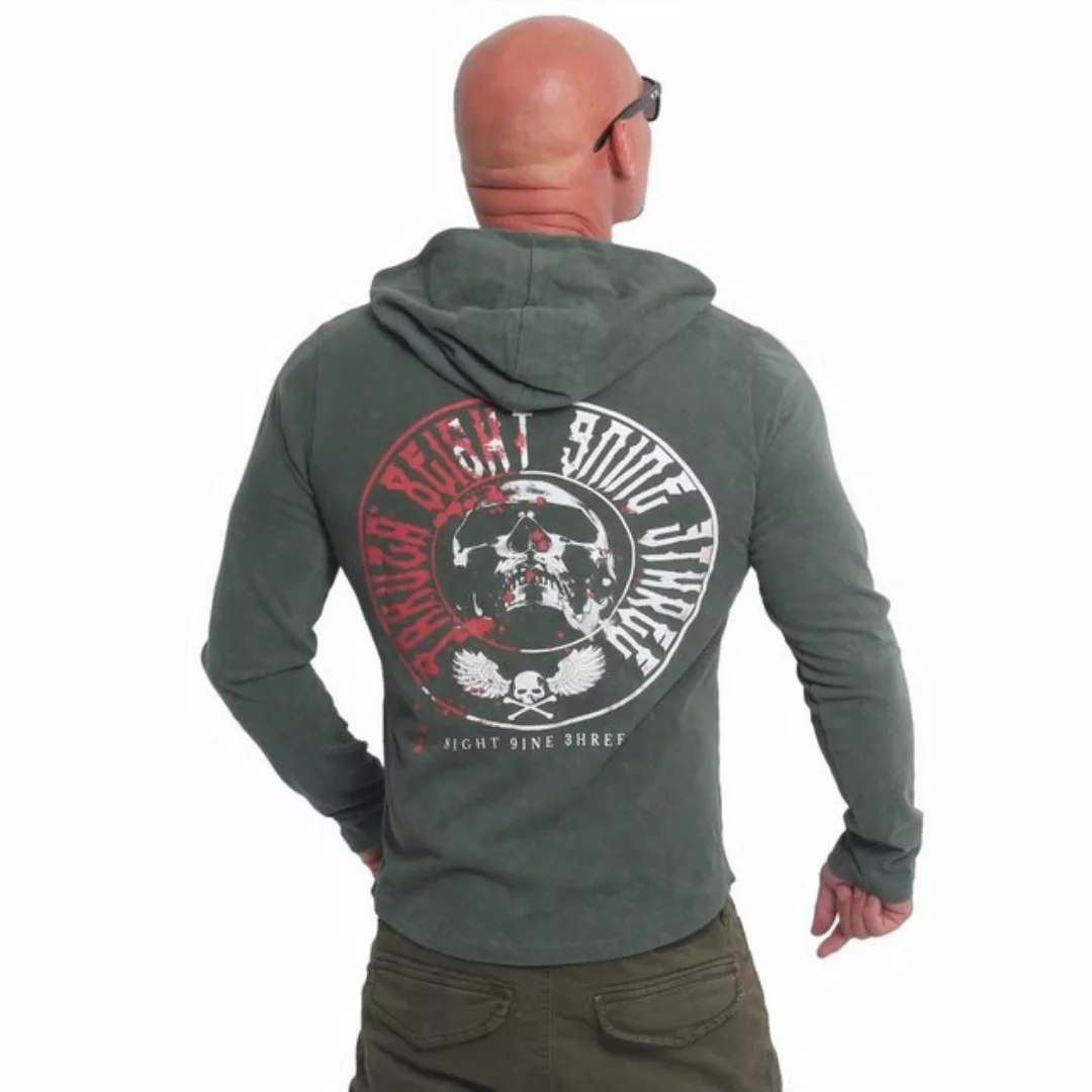 YAKUZA Langarmshirt Galvanic Circle im individuellen Used Look günstig online kaufen