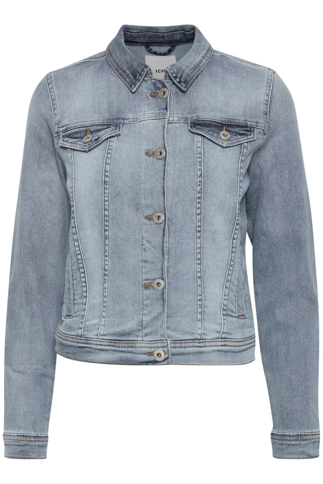 Ichi Jeansjacke IHSTAMPE JA - 20111235 Trendige Jeansjacke mit Knopfleiste günstig online kaufen