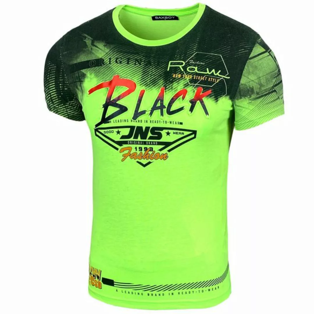 Baxboy T-Shirt T-Shirt »BLACK« in modernem Design günstig online kaufen