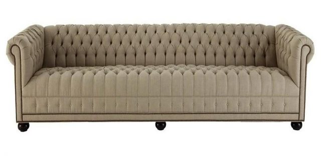 Xlmoebel Sofa Viersitzer Chesterfield Wohnzimmer-Sofa in Stoffbezug - elega günstig online kaufen