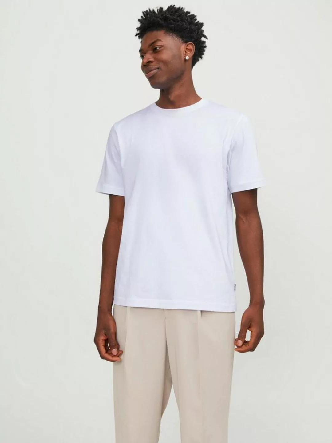 Jack & Jones Rundhalsshirt JJEURBAN EDGE TEE SS O-NECK NOOS mit Rundhalsaus günstig online kaufen