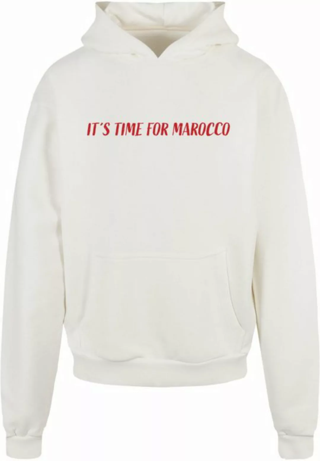 Merchcode Kapuzensweatshirt Merchcode Herren Its Time For Marocco Ultra Hea günstig online kaufen