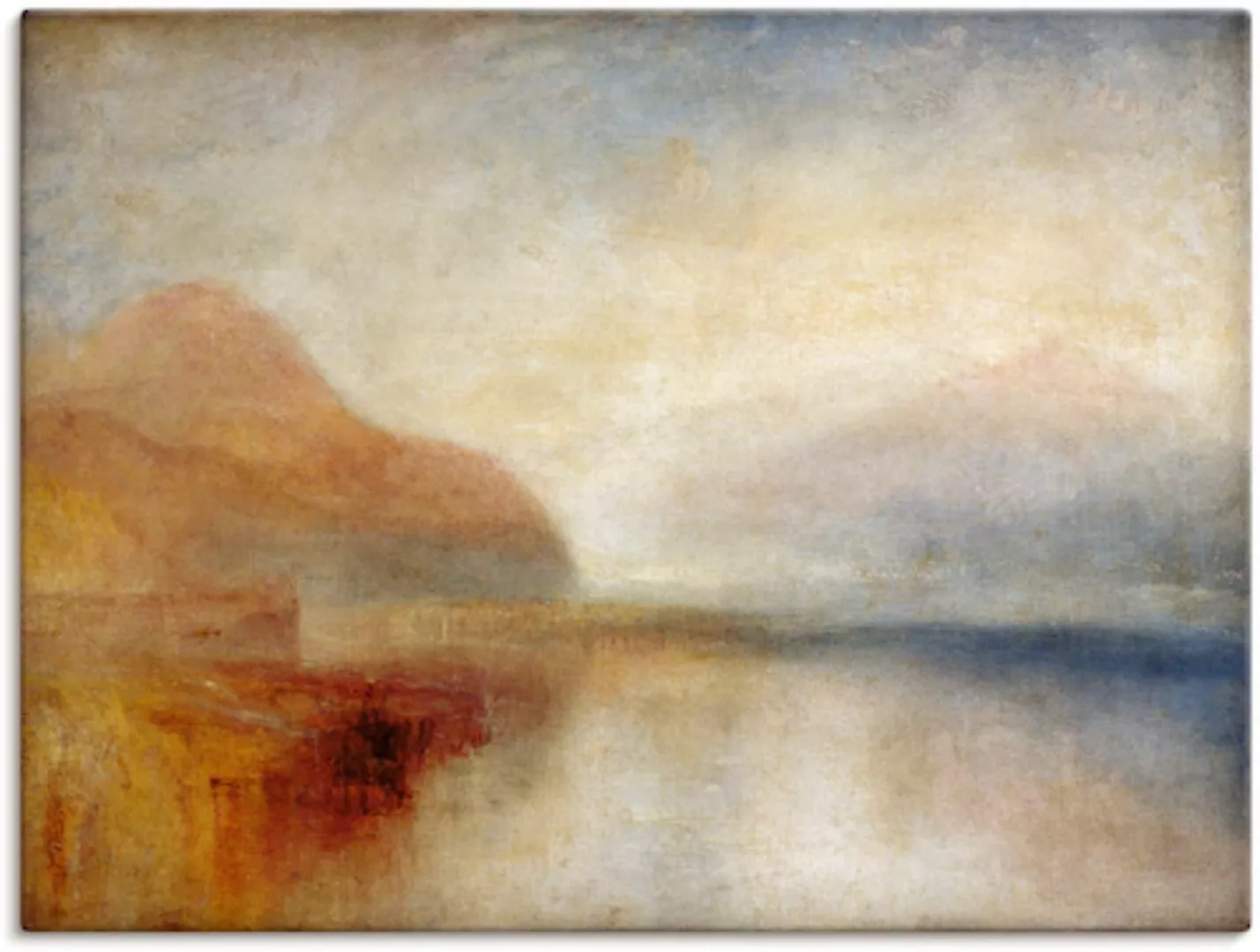 Artland Leinwandbild "Monte Rosa. Um 1835/40", Berge, (1 St.), auf Keilrahm günstig online kaufen