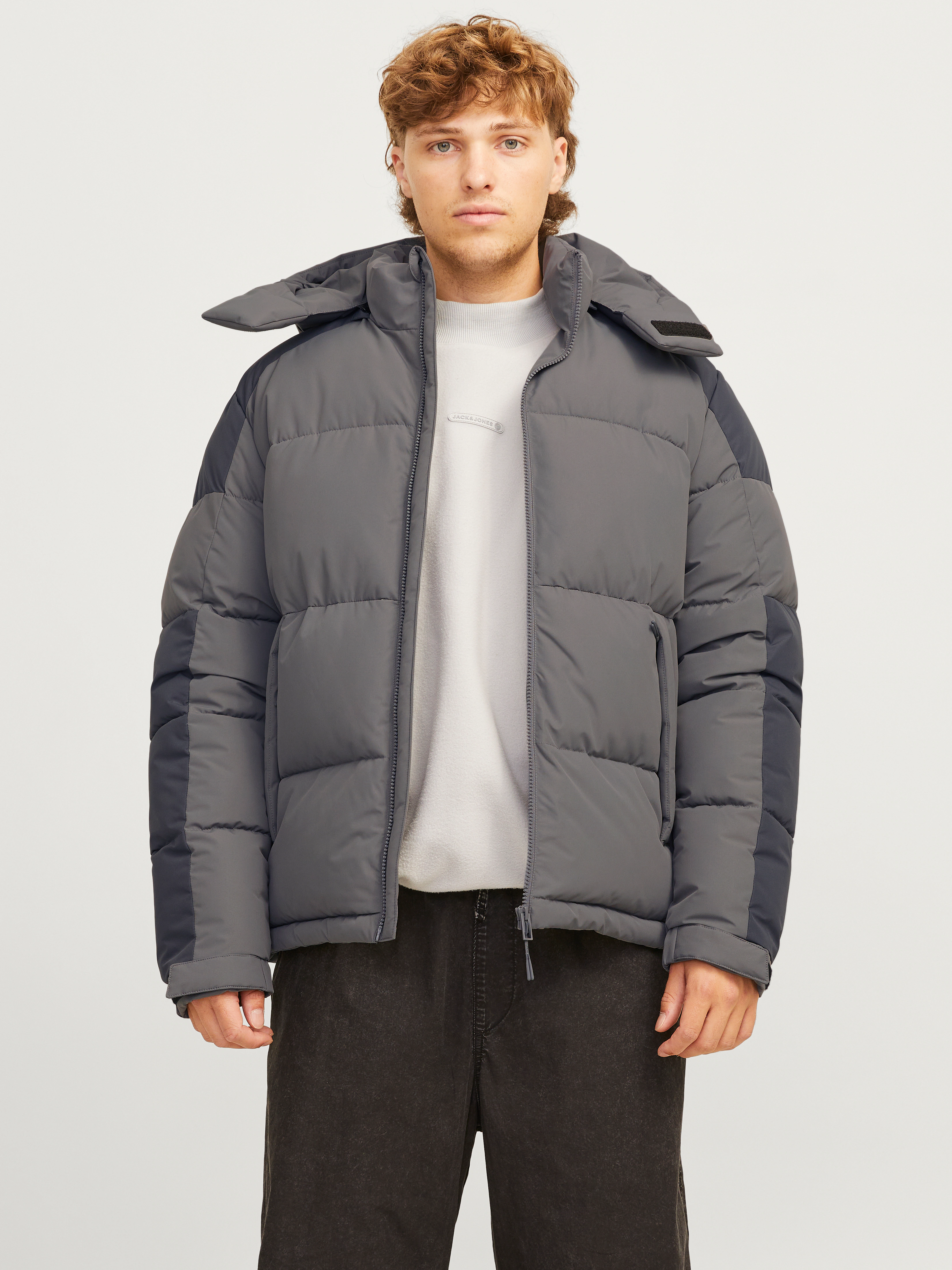 Jack & Jones Steppjacke "JCOAERO PUFFER SN", mit Kapuze günstig online kaufen