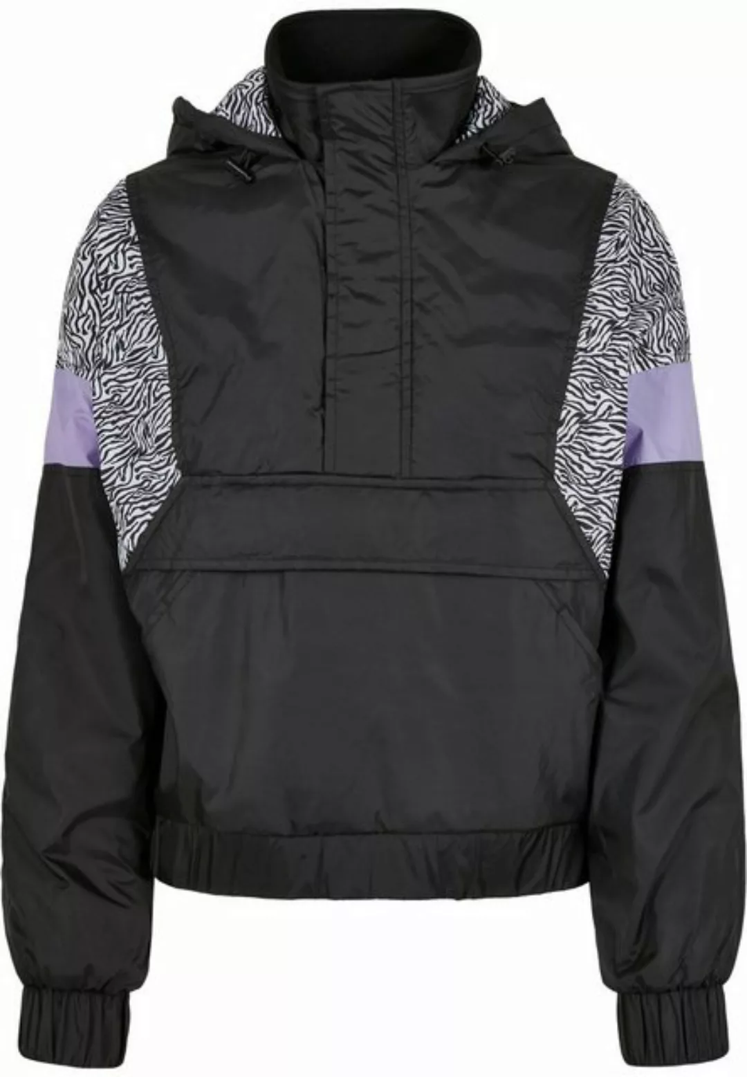 URBAN CLASSICS Allwetterjacke Urban Classics Damen Ladies AOP Mixed Pull Ov günstig online kaufen