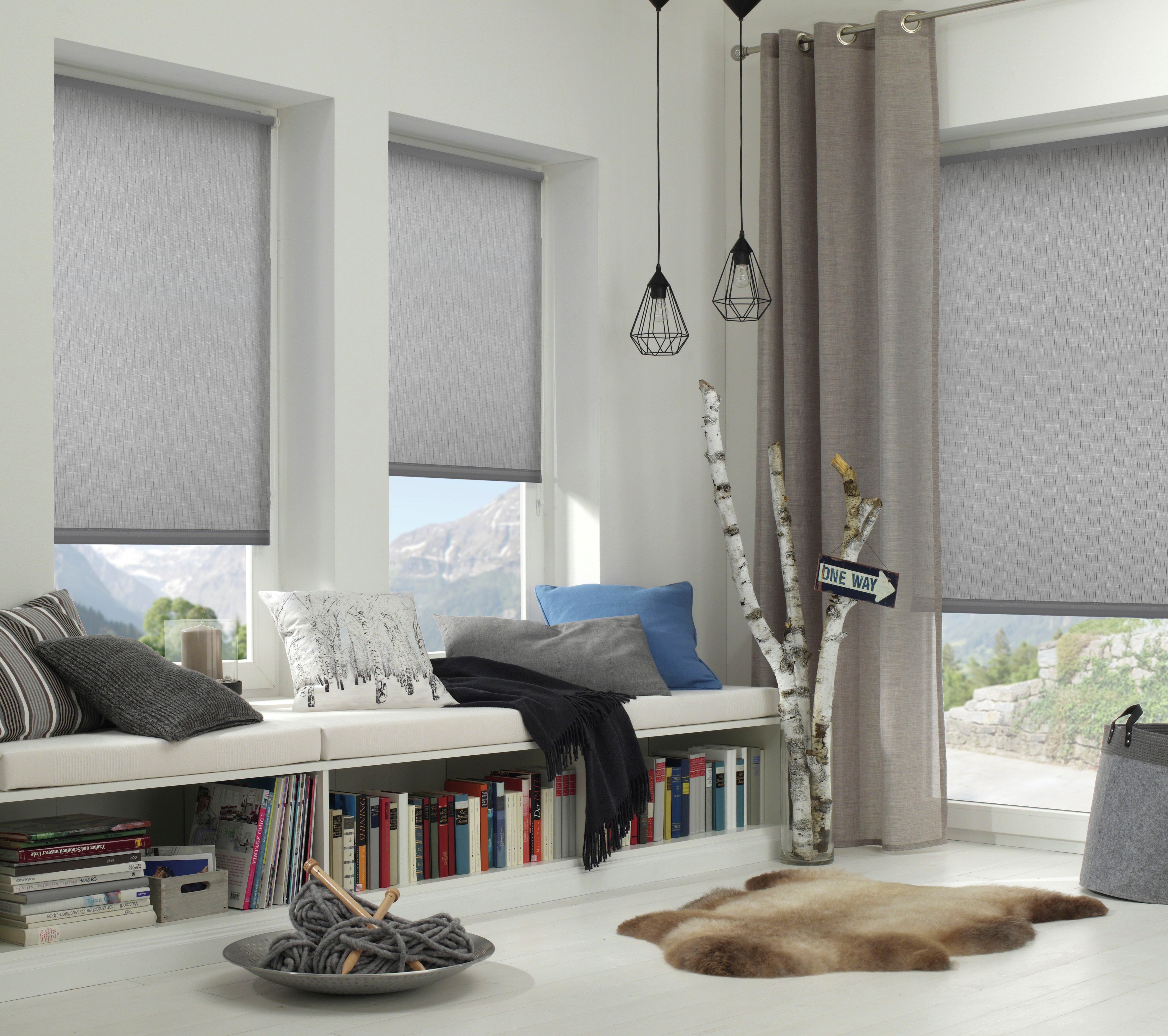 Seitenzugrollo EASYFIX Rollo Uni, GARDINIA, Lichtschutz, günstig online kaufen