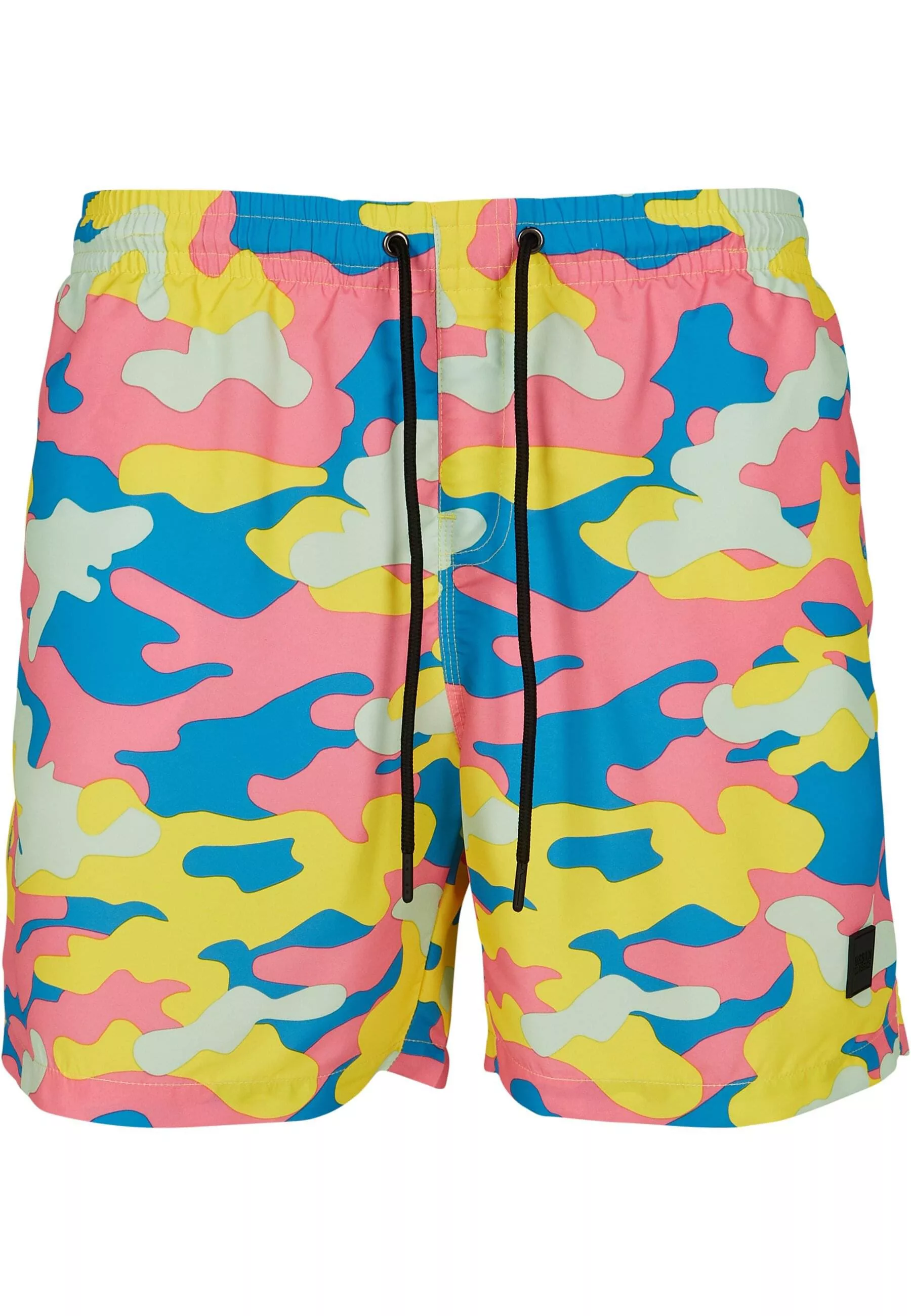 URBAN CLASSICS Badeshorts "Urban Classics Herren Camo Swim Shorts" günstig online kaufen