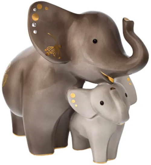 Goebel Dekofigur "Elephant - Kindani & Latika", Sammelfigur, Tierfigur günstig online kaufen