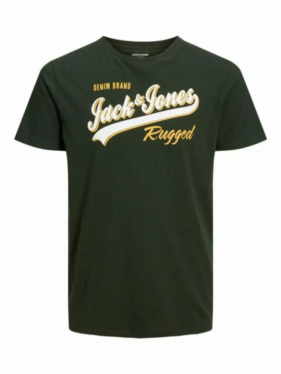 Jack & Jones Print-Shirt Bedrucktes T-Shirt von Jack& Jones schwarz günstig online kaufen