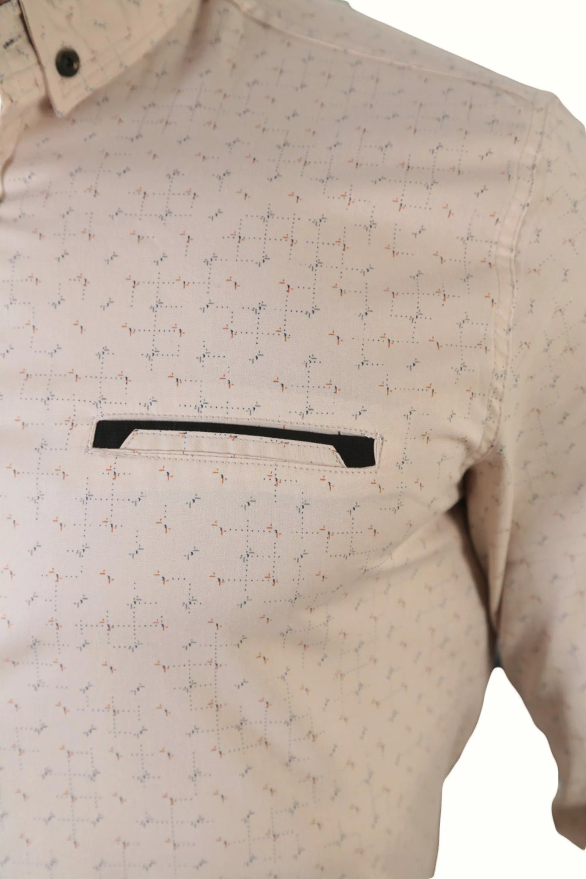 Megaman Jeans Langarmhemd Megaman Herren Freizeit-Hemd günstig online kaufen