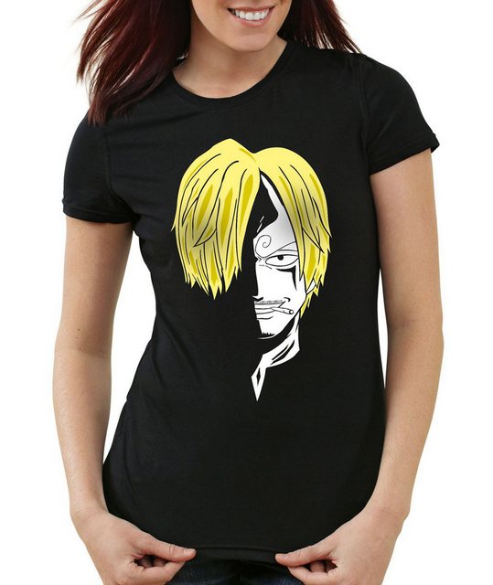 style3 T-Shirt Sanji One Pirat Bande Piece Manga ruffy luffy Anime Koch Pir günstig online kaufen