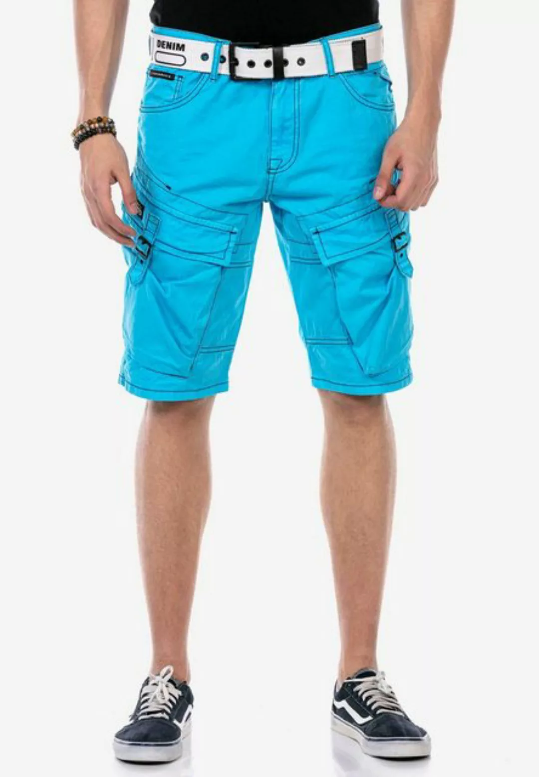 Cipo & Baxx Shorts mit coolen Cargotaschen günstig online kaufen