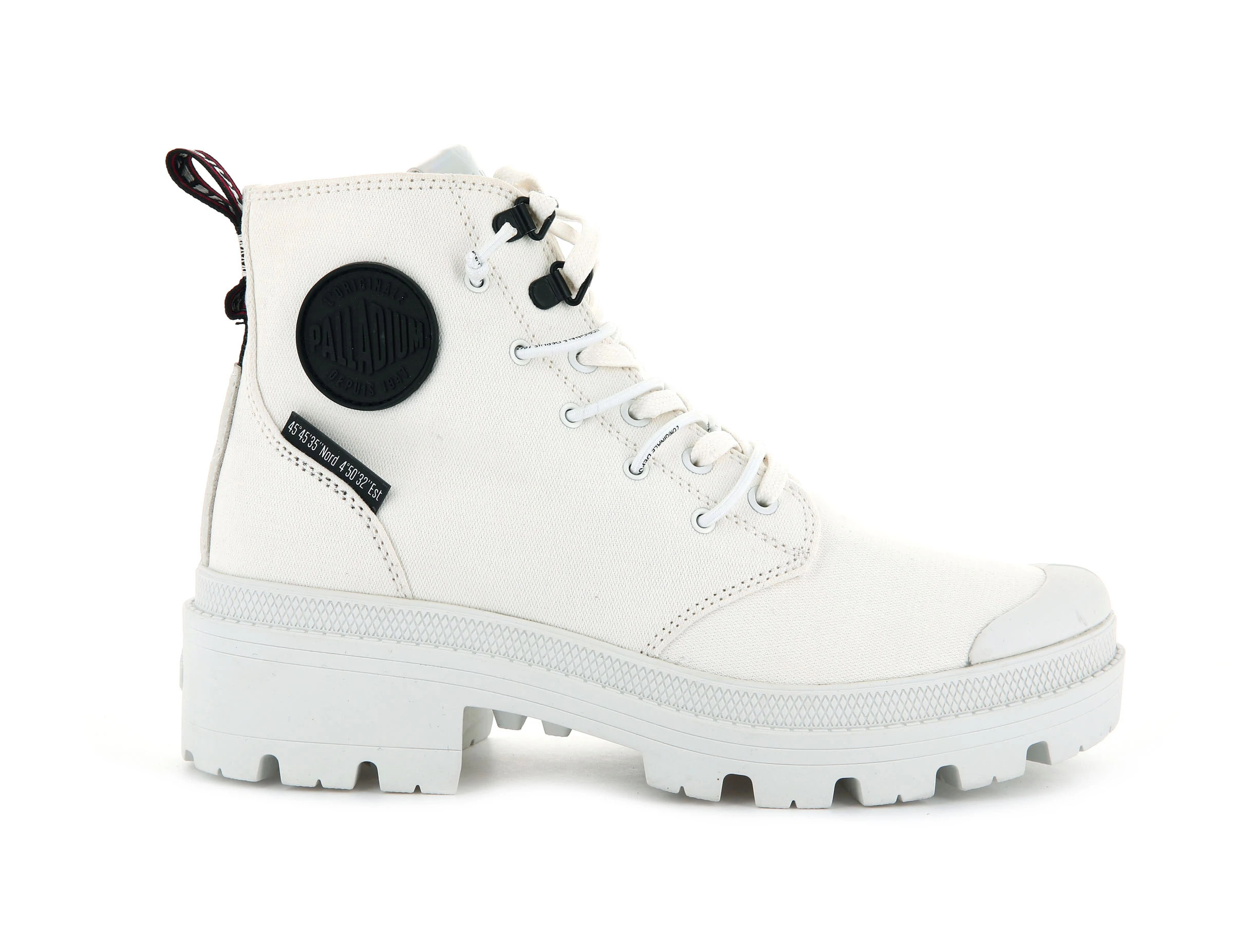 Palladium Boots Womens PALLABASE METRO STAR WHITE günstig online kaufen