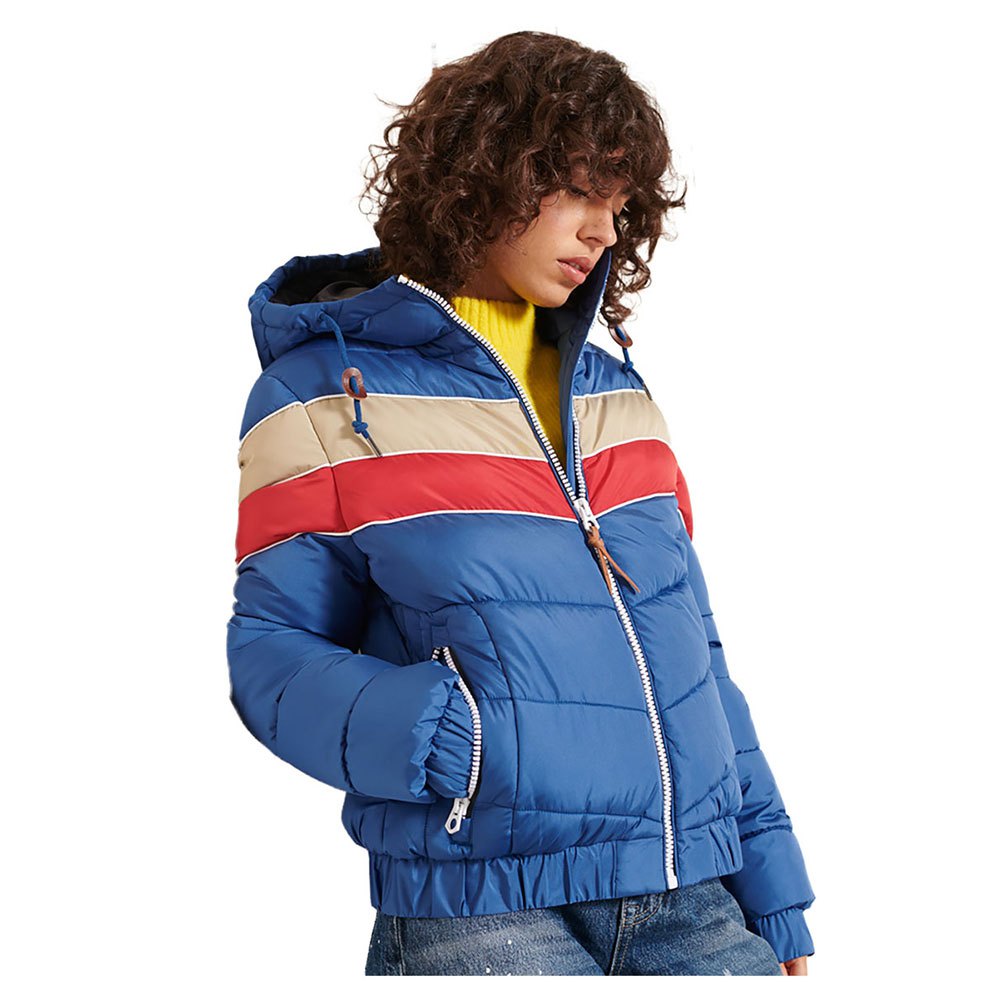 Superdry Spirit Retrp Daunenjacke L Eagle Blue günstig online kaufen