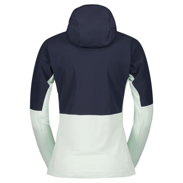 Scott Fleecepullover SCO Pullover W's Defined Tech Hybrid dark blue/fresh g günstig online kaufen