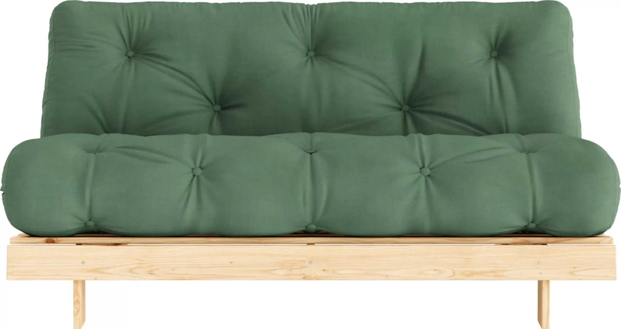 Karup Design Schlafsofa "Roots 160", (2 St.), Mit Holzstruktur, inkl. Futon günstig online kaufen