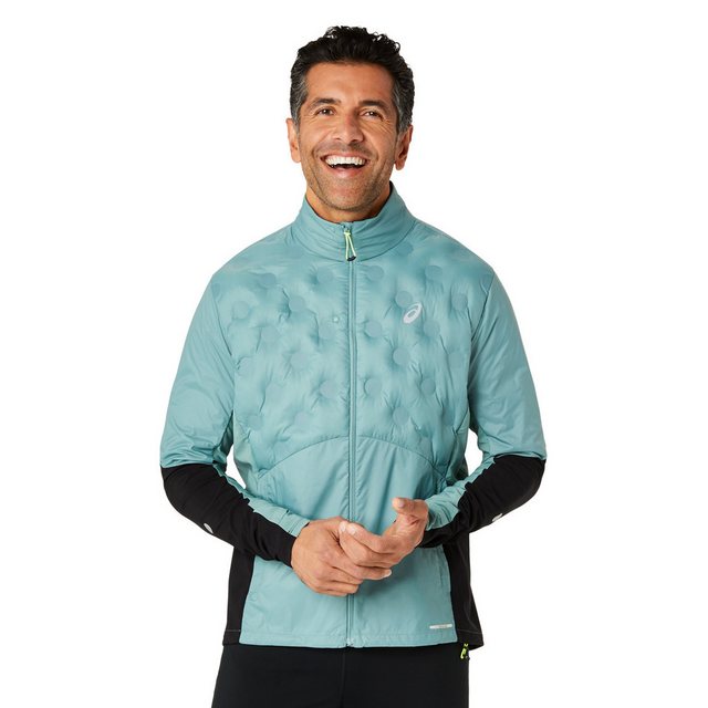 Asics Laufjacke Asics Road Winter Jacket Herren Celadon Grau L günstig online kaufen