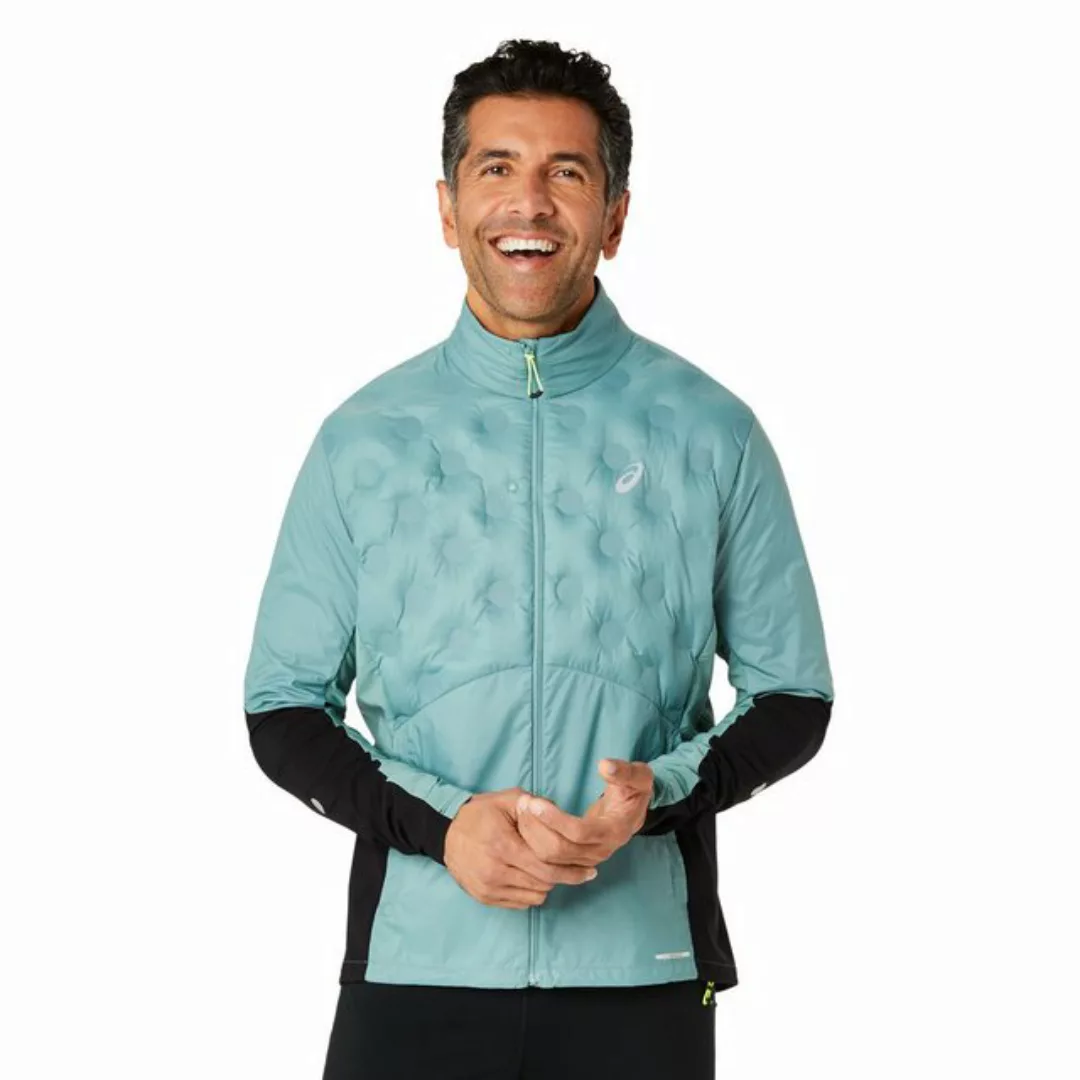 Asics Laufjacke Asics Road Winter Jacket Herren Celadon Grau XL günstig online kaufen