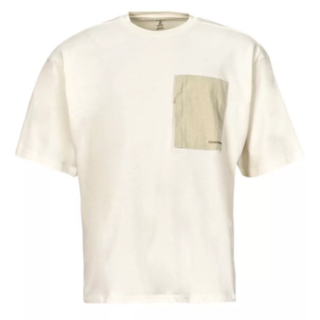 Converse  T-Shirt WORDMARK OVERSIZED KNIT TOP TEE EGRET günstig online kaufen