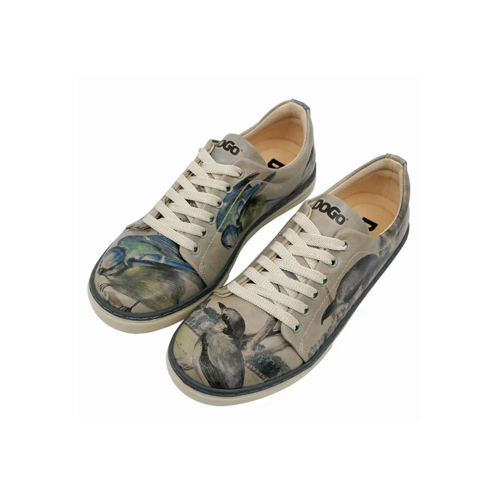 DOGO Sneaker "Damen Sneaker Birds Of The Castle Vegan Damen Sneaker / Femal günstig online kaufen