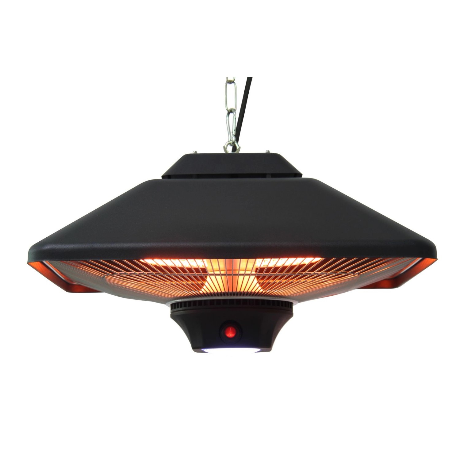 Jet-Line Elektrischer Terrassenheizer Mira inkl. Fernbedienung LED-Deckenla günstig online kaufen