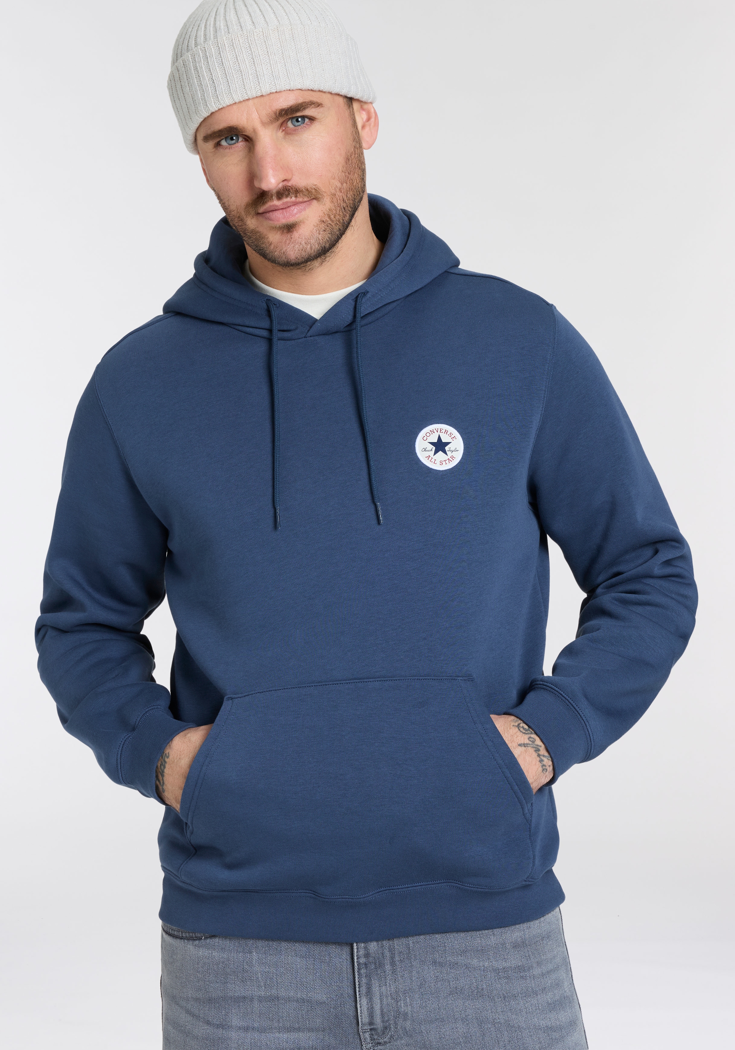 Converse Kapuzensweatshirt "CONVERSE GO-TO CHUCK TAYLOR PATCH HOODIE" günstig online kaufen