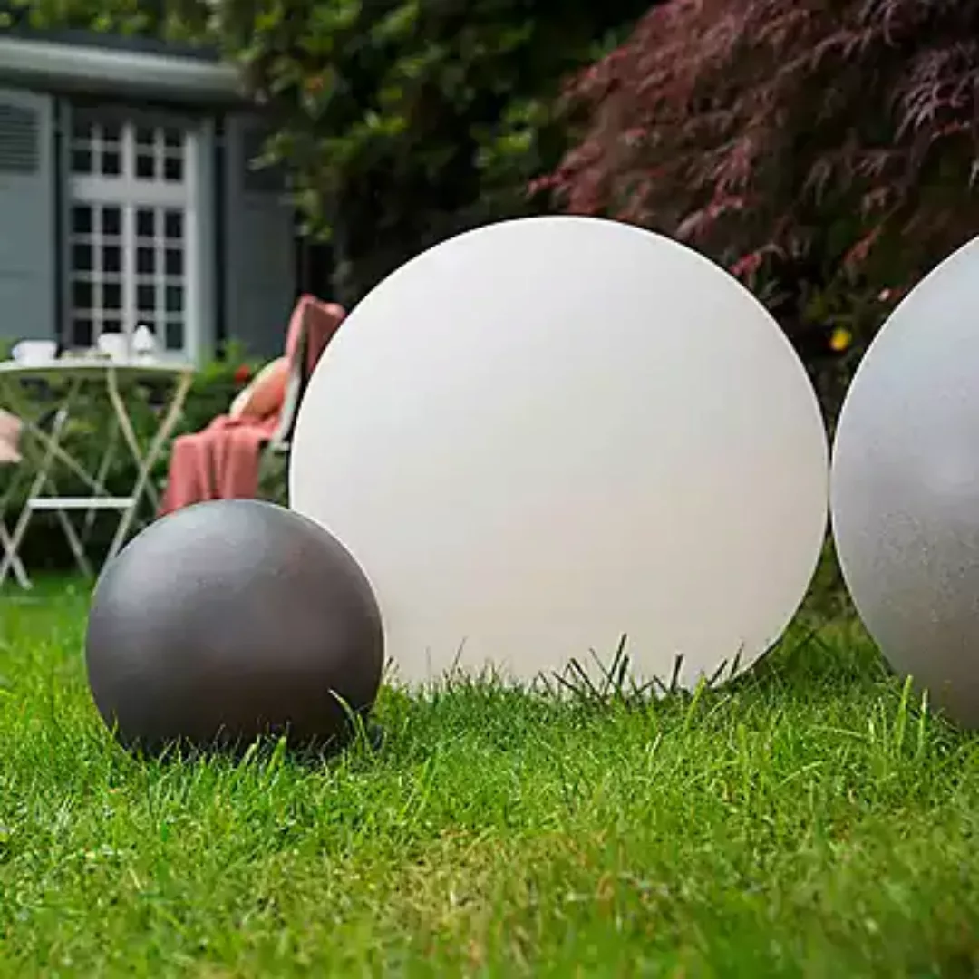 8 seasons design Shining Globe Gartenleuchte taupe günstig online kaufen