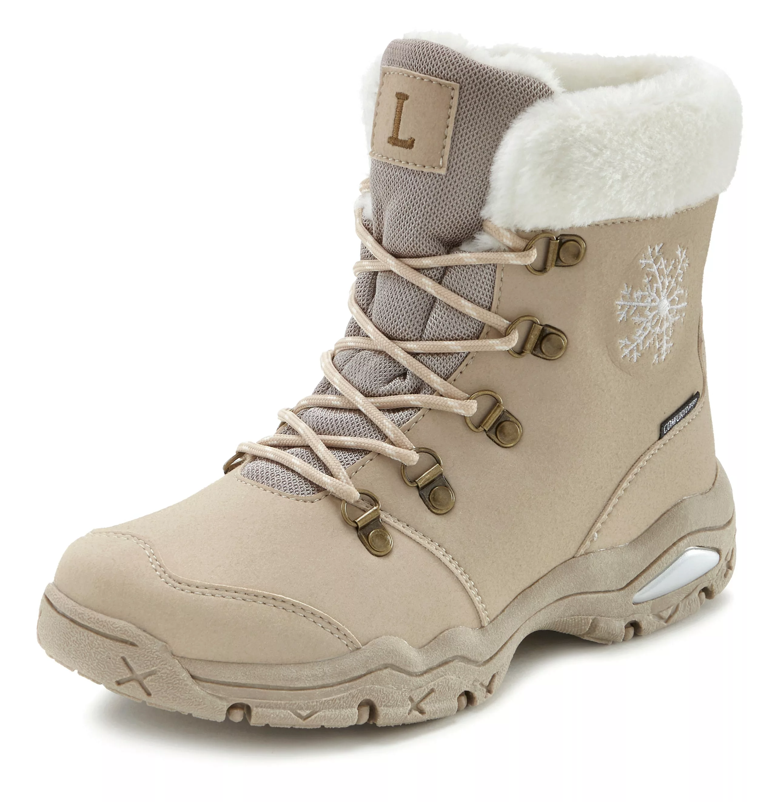 LASCANA Winterstiefelette, Stiefelette,Stiefel,Winterstiefel wind-& wassera günstig online kaufen