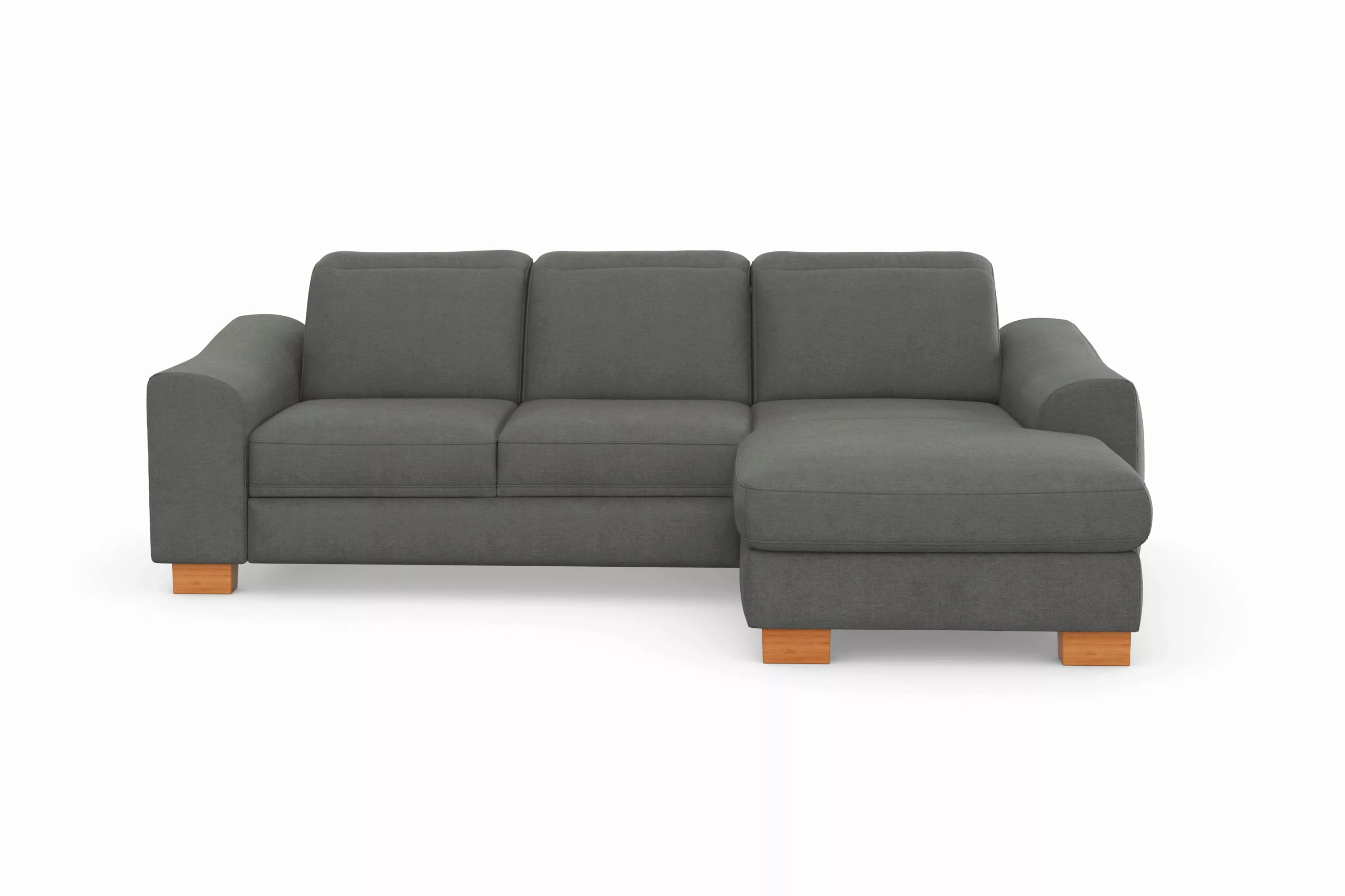 sit&more Ecksofa "Dundee L-Form", mit Federkern und Massivholzfüßen, wahlwe günstig online kaufen