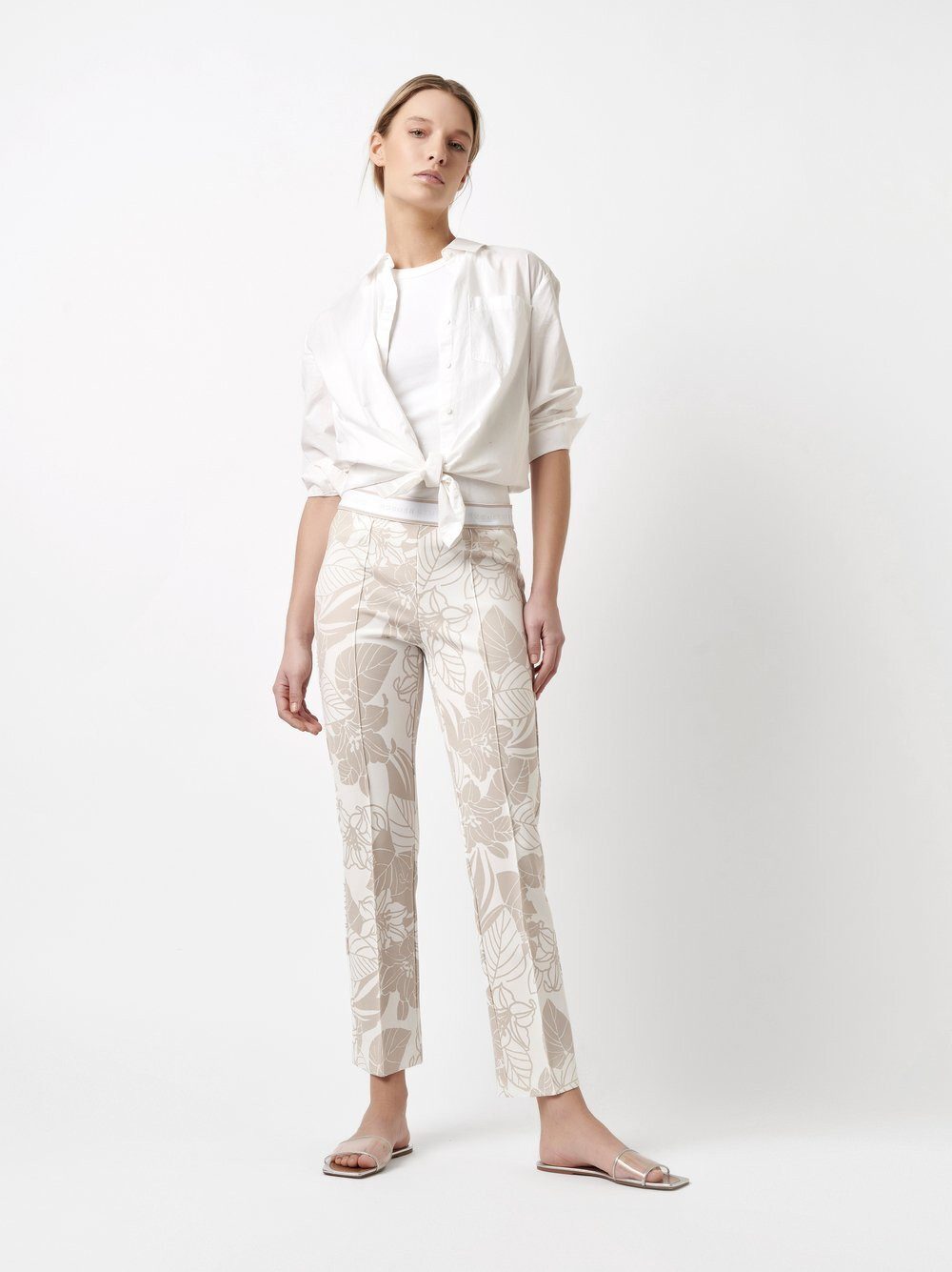 ROSNER Schlupfhose Alisa_296 mit Flowerprint günstig online kaufen