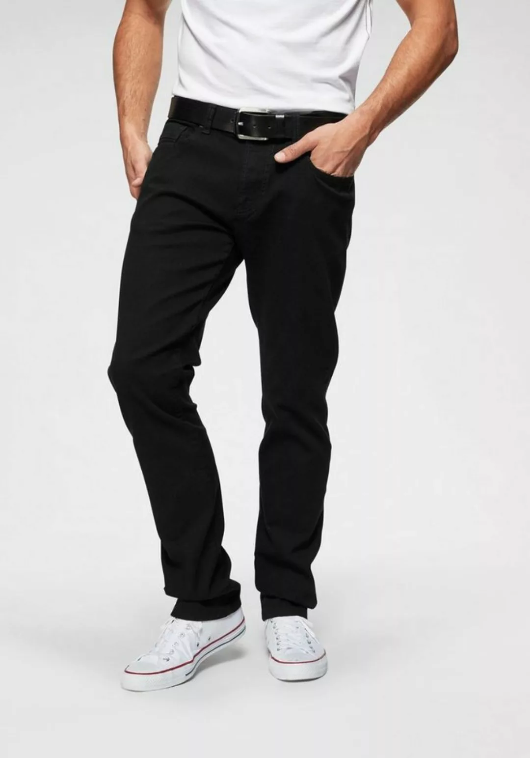 camel active 5-Pocket-Jeans 5-Pocket Jeans Forever Black Regular Fit günstig online kaufen