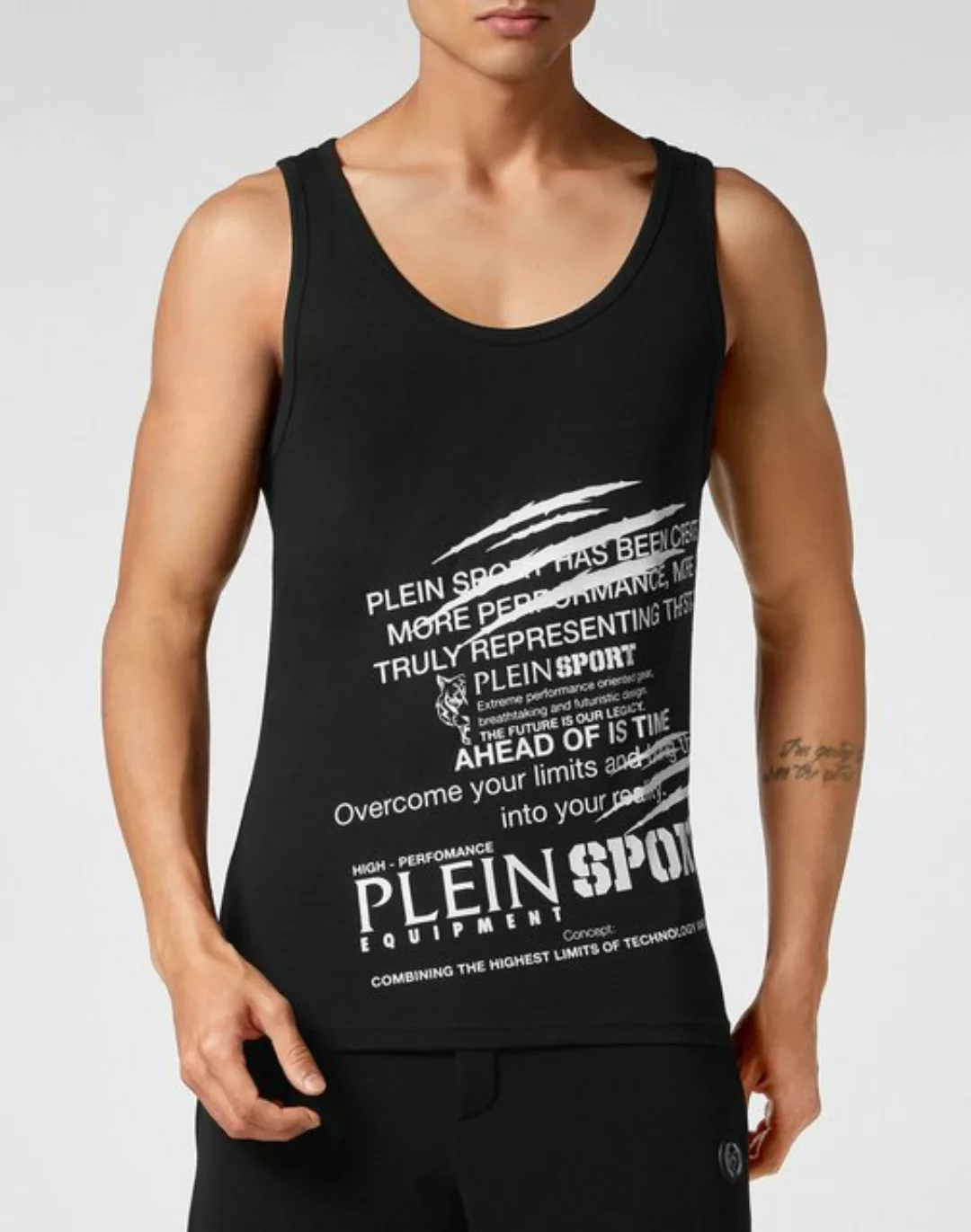 PLEIN SPORT T-Shirt Tanktop Lettering günstig online kaufen