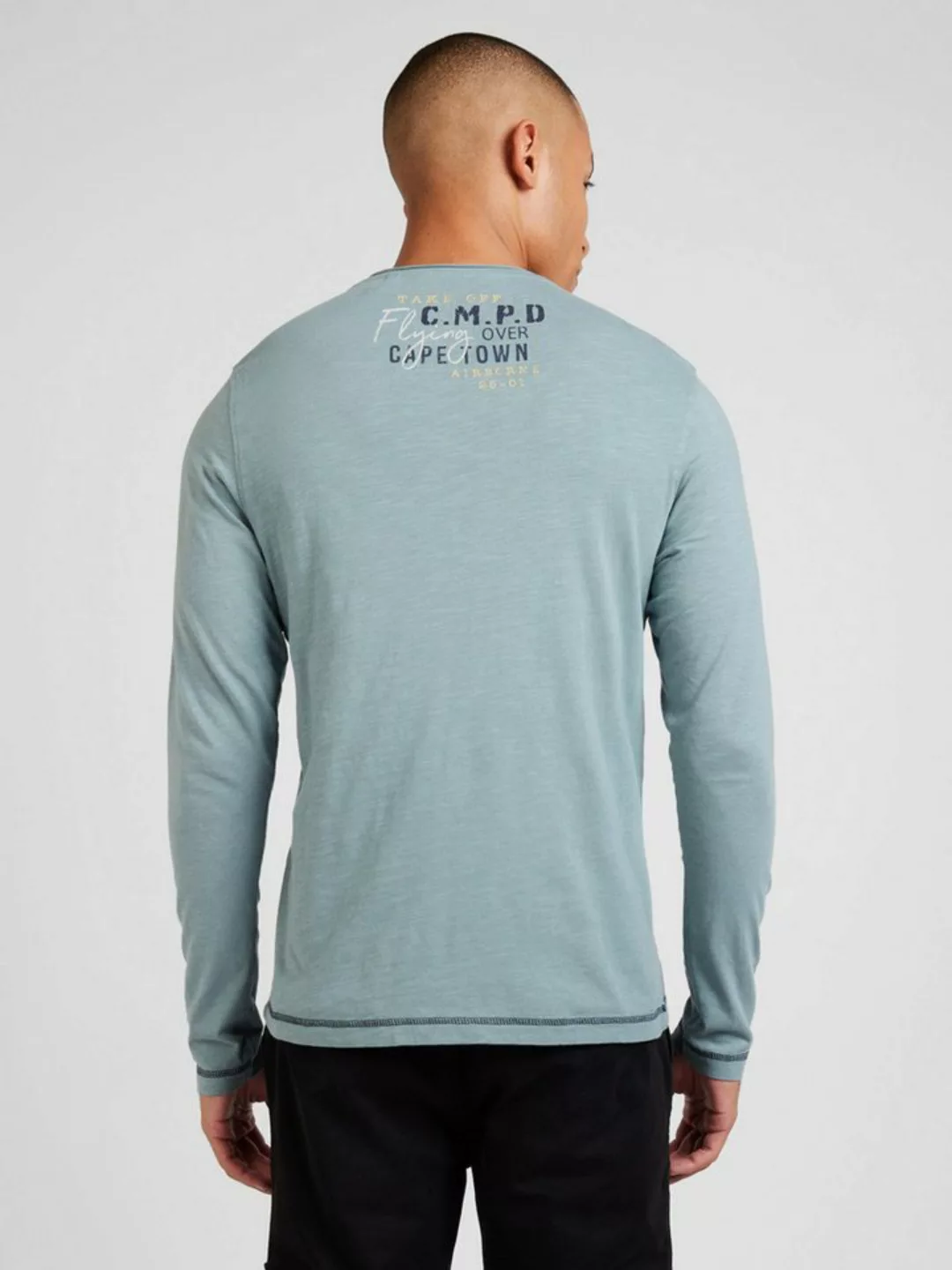 CAMP DAVID Langarmshirt aus Baumwolle günstig online kaufen