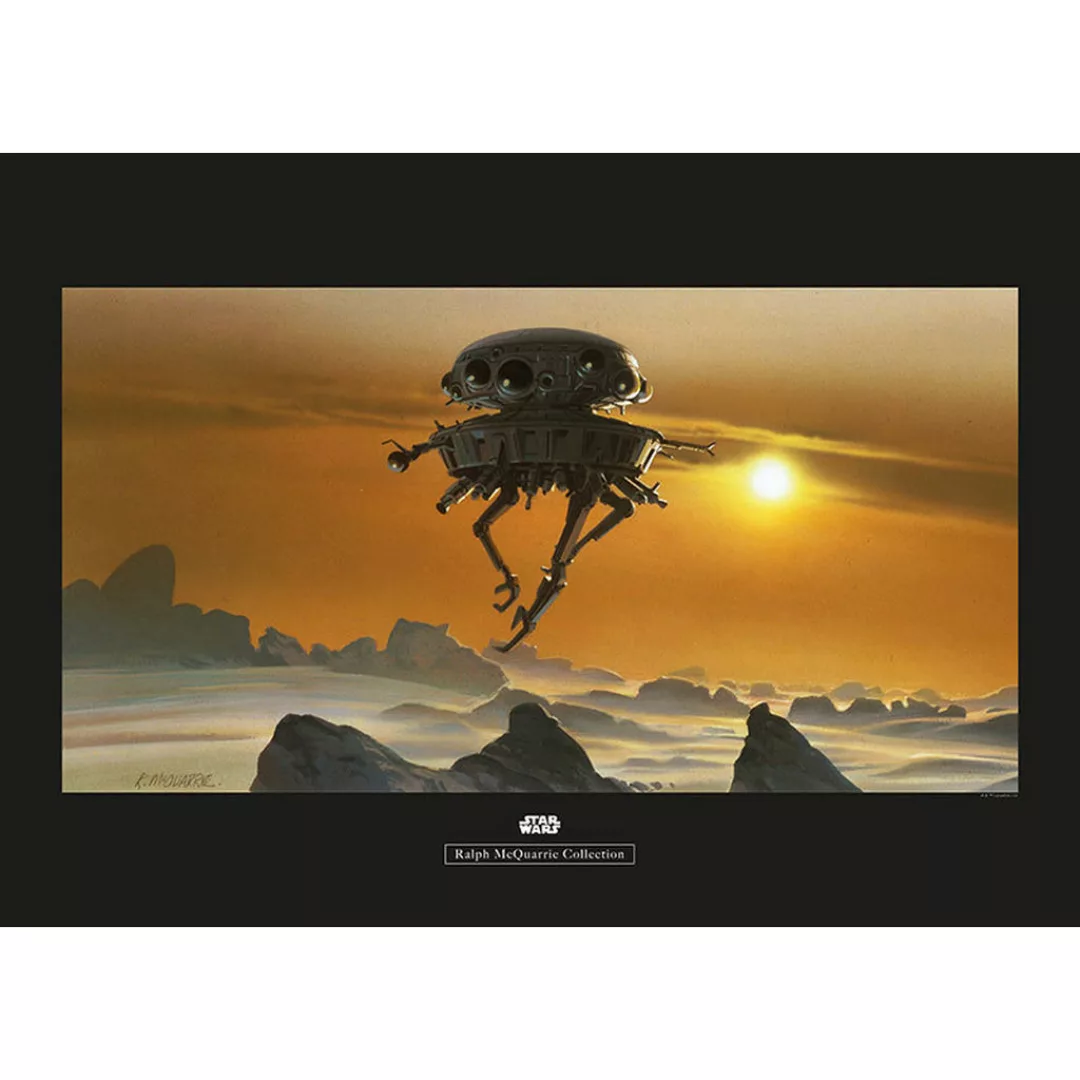 Komar Wandbild Star Wars Classic RMQ Hoth Probe Dr Star Wars B/L: ca. 70x50 günstig online kaufen