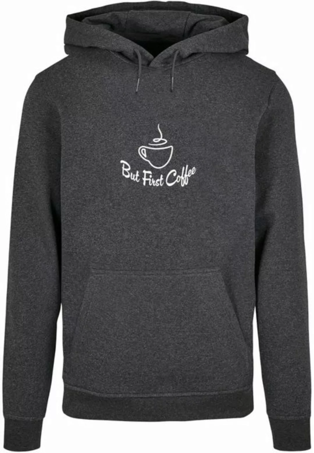 Merchcode Kapuzensweatshirt Merchcode Herren But First Coffee Basic Hoody ( günstig online kaufen