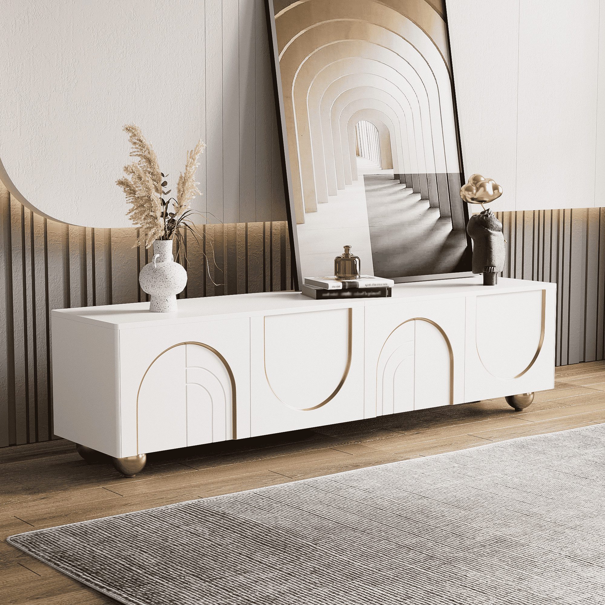 BlingBin TV-Schrank Fernsehtisch Fernsehschrank Lowboard mit günstig online kaufen