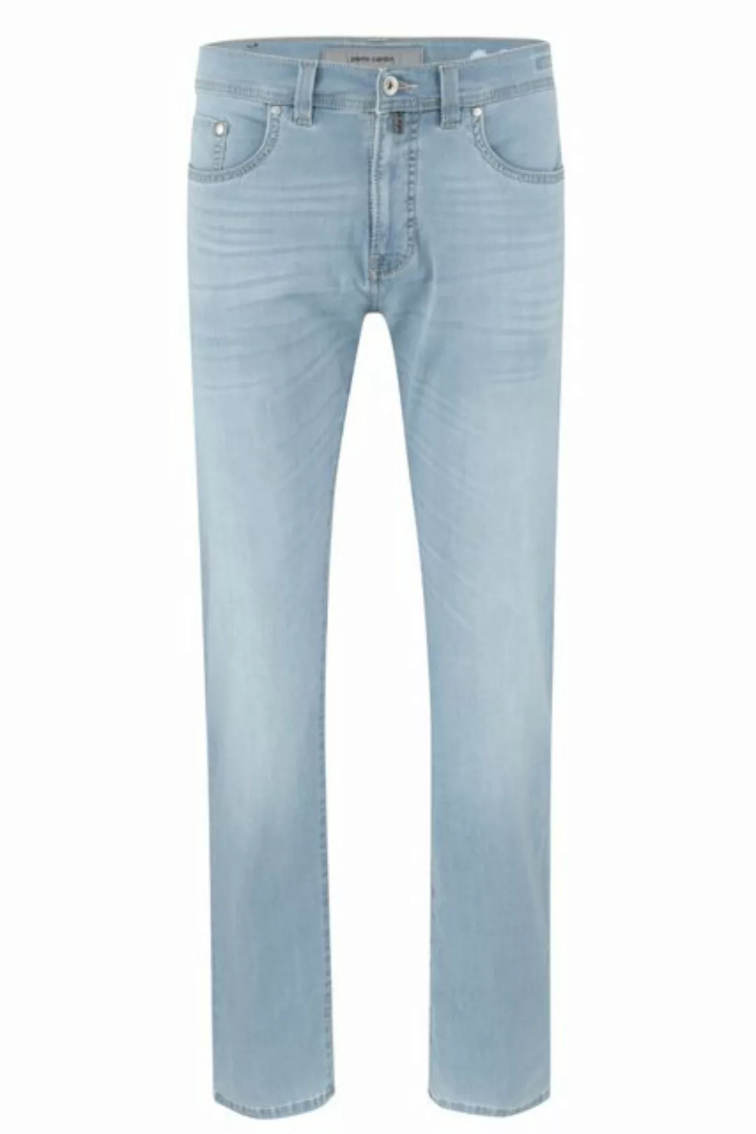 Pierre Cardin 5-Pocket-Jeans PIERRE CARDIN LYON TAPERED light blue buffies günstig online kaufen