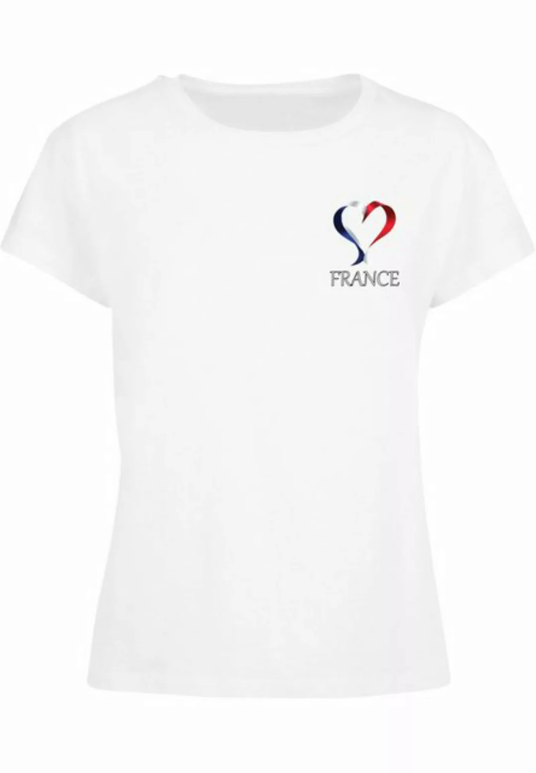 Merchcode T-Shirt Merchcode Ladies Merchcode Football - France T-shirt (1-t günstig online kaufen